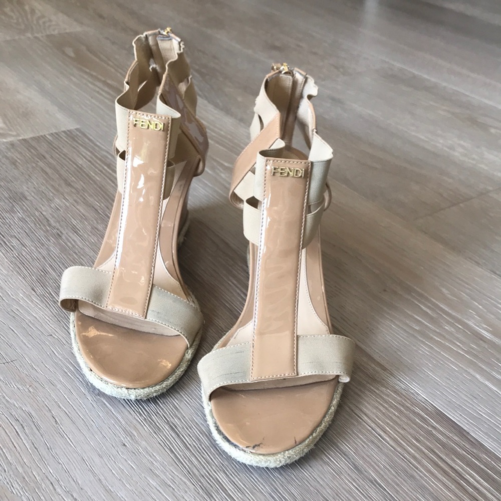 Fendi wedges